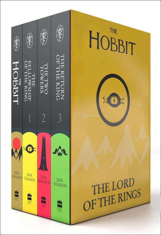 The Hobbit & The Lord of the Rings Boxed Set: J.R.R. Tolkien - zestaw dzieł
