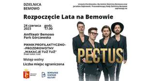 Pectus - bezpłatny koncert Warszawa Amfiteatr Bemowo 24.06.2023 godz. 17.00