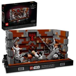 LEGO Star Wars Diorama: Zgniatarka odpadów na Gwieździe Śmierci 75339 + GRA GRATIS