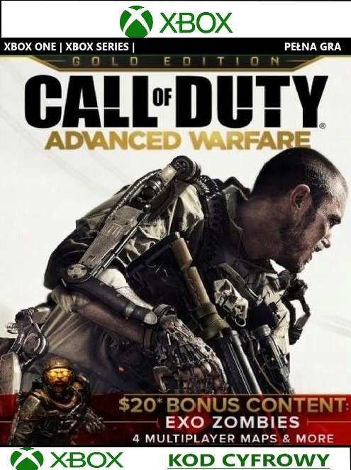 Call of Duty: Advanced Warfare Gold Edition AR XBOX One / Xbox Series X|S CD Key - wymagany VPN