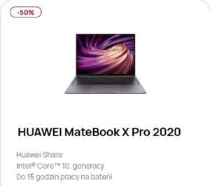 HUAWEI MateBook D 14(1 999,00 zł)+(gratis mysz), HUAWEI MateBook X Pro (3 499,00 zł)+inne laptopy Huawei w atrakcyjnych cenach