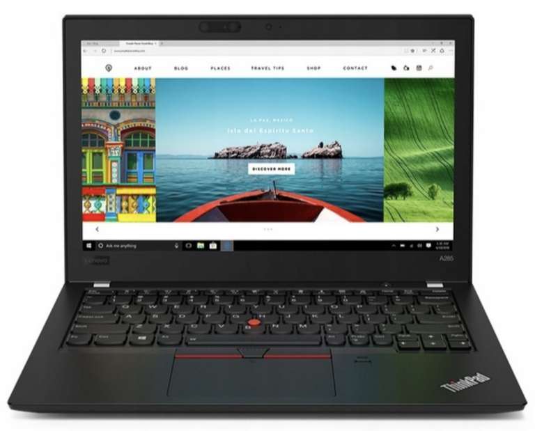 Laptop Lenovo ThinkPad A285 12,5 " AMD Ryzen 3 8 GB / 256 GB Stan: używany