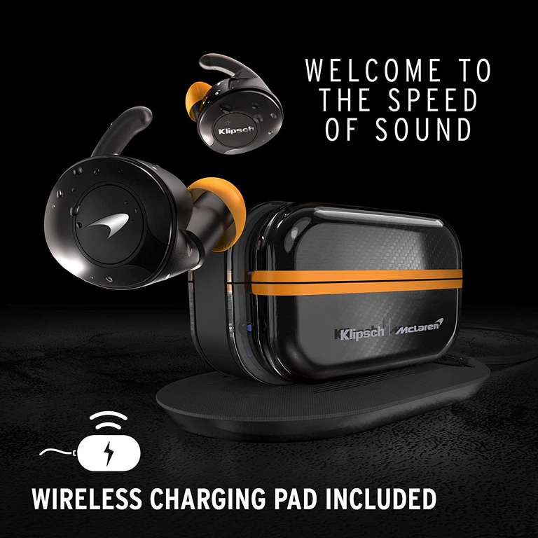 Słuchawki Klipsch T5 II True Wireless Sport McLaren Edition (na Amazon i w Eurocom)