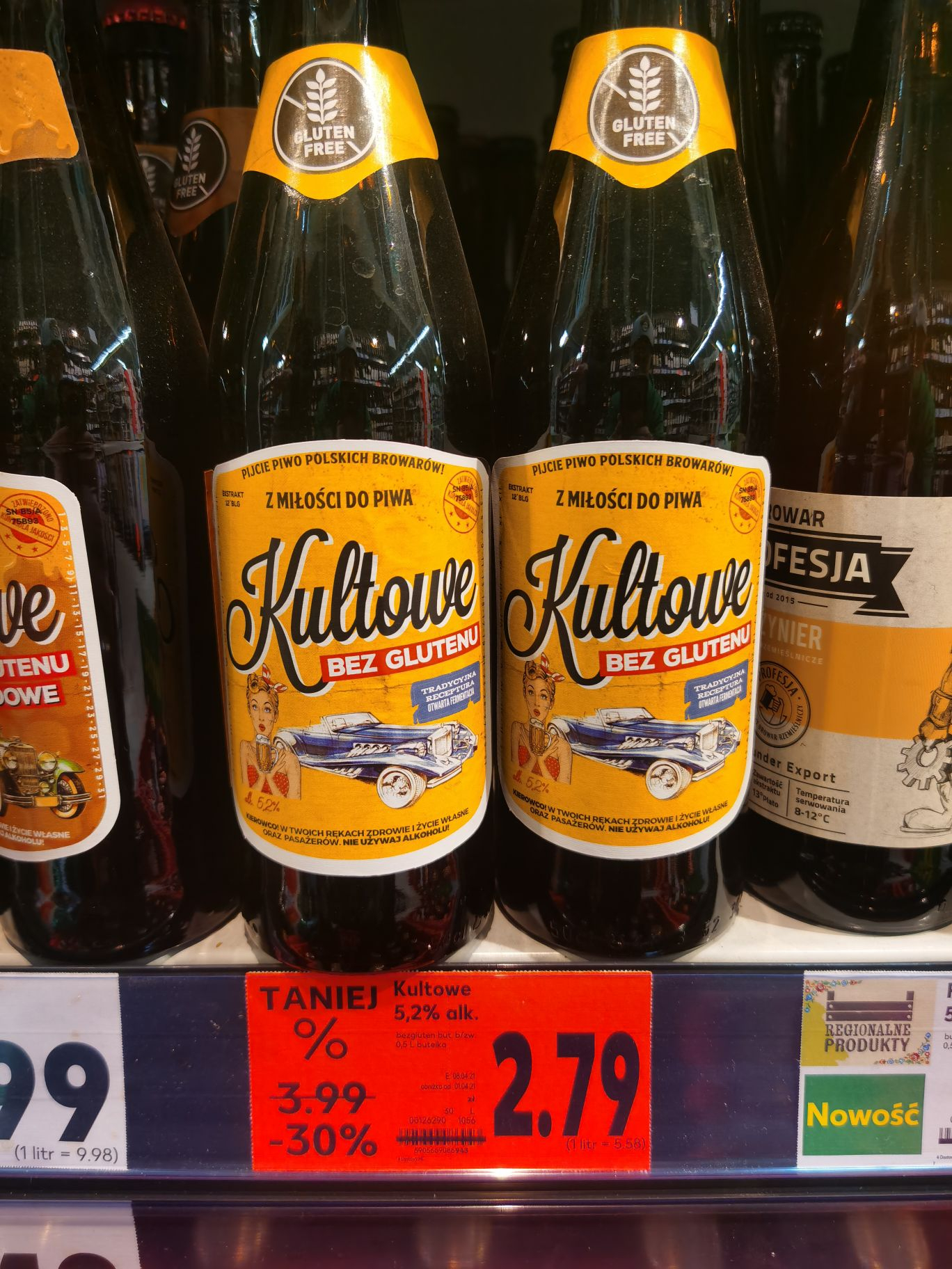 Piwo kultowe, bez glutenu. Kaufland Pepper.pl