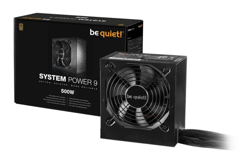 Блок питания be quiet system power 9 500w обзор