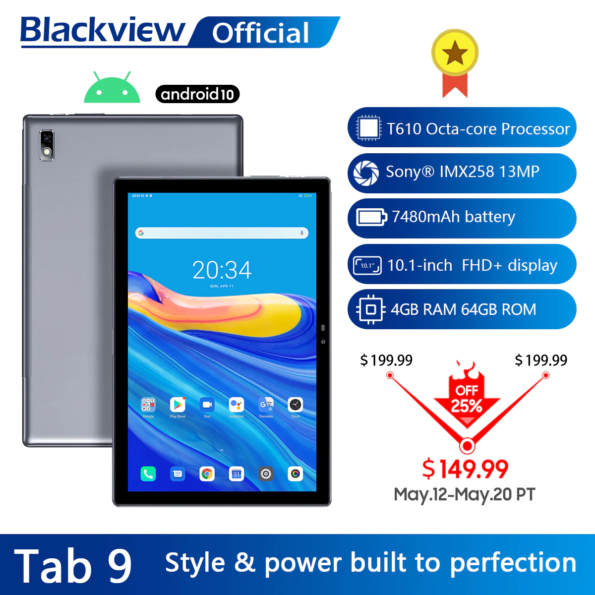 Планшет blackview tab 9 обзор